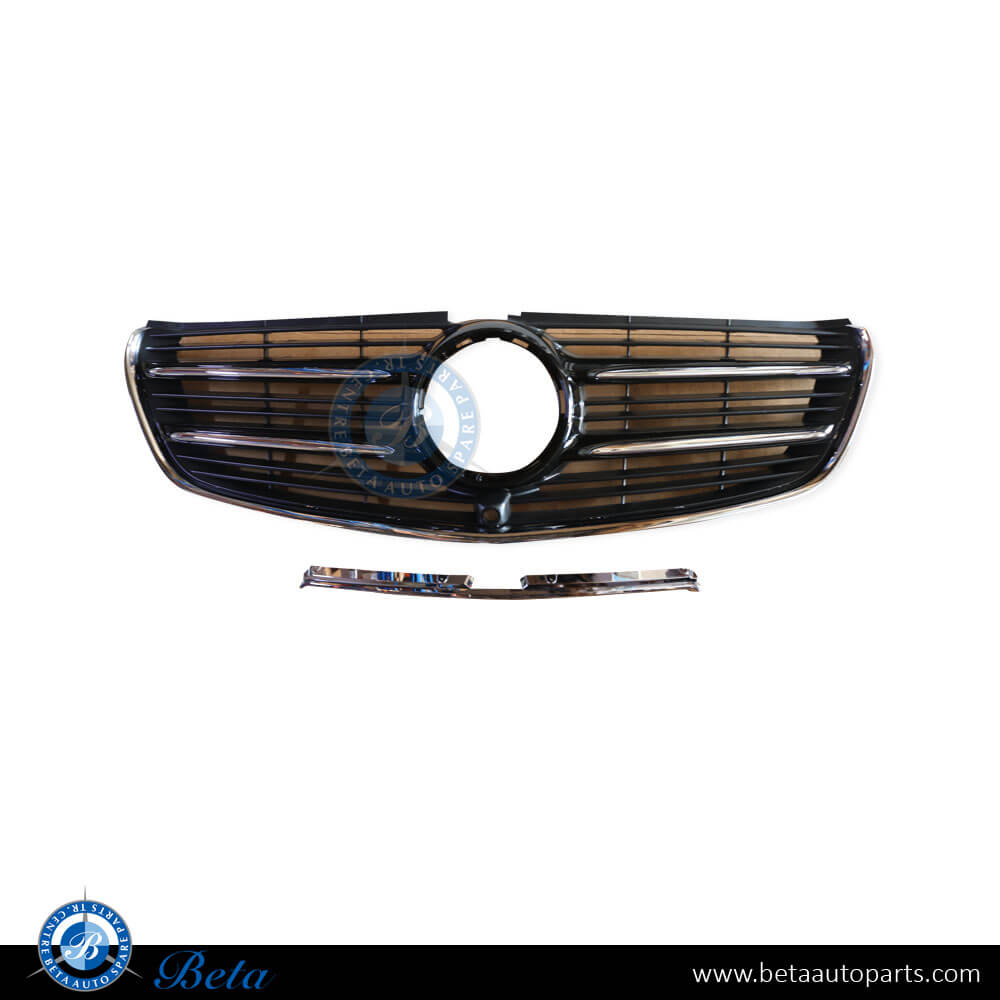 Radiator Grille Normal AMG with Camera Hole for Mercedes Viano W447 2015-Up models, Part Number 4478880223 Radiator Grille Normal AMG with Camera Hole for Mercedes Viano W447 2015-Up models, Part Number 4478880223
